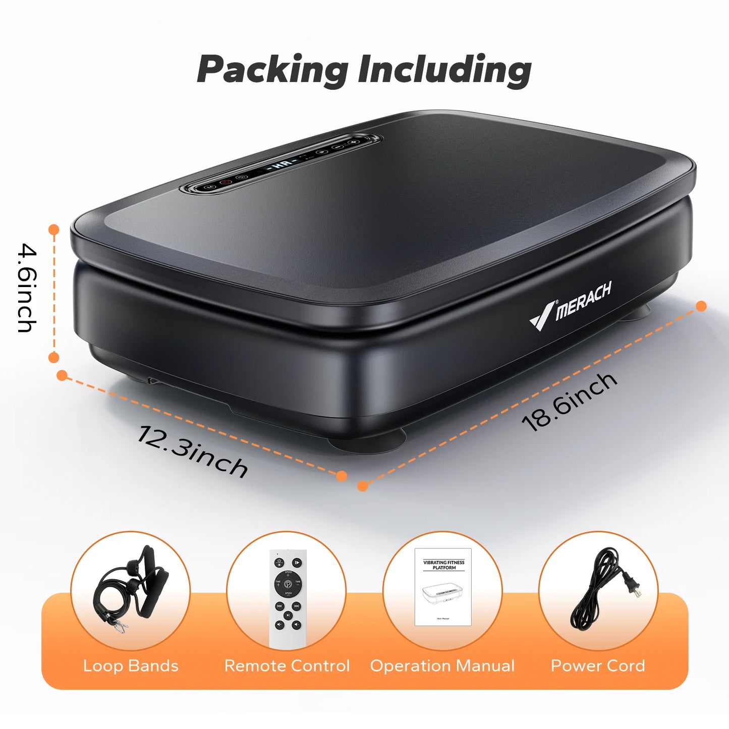 Vibration Plate Exercise Machine Vibration Plate for Relieve Pain Help Sleep Fat Burning & Weight Loss