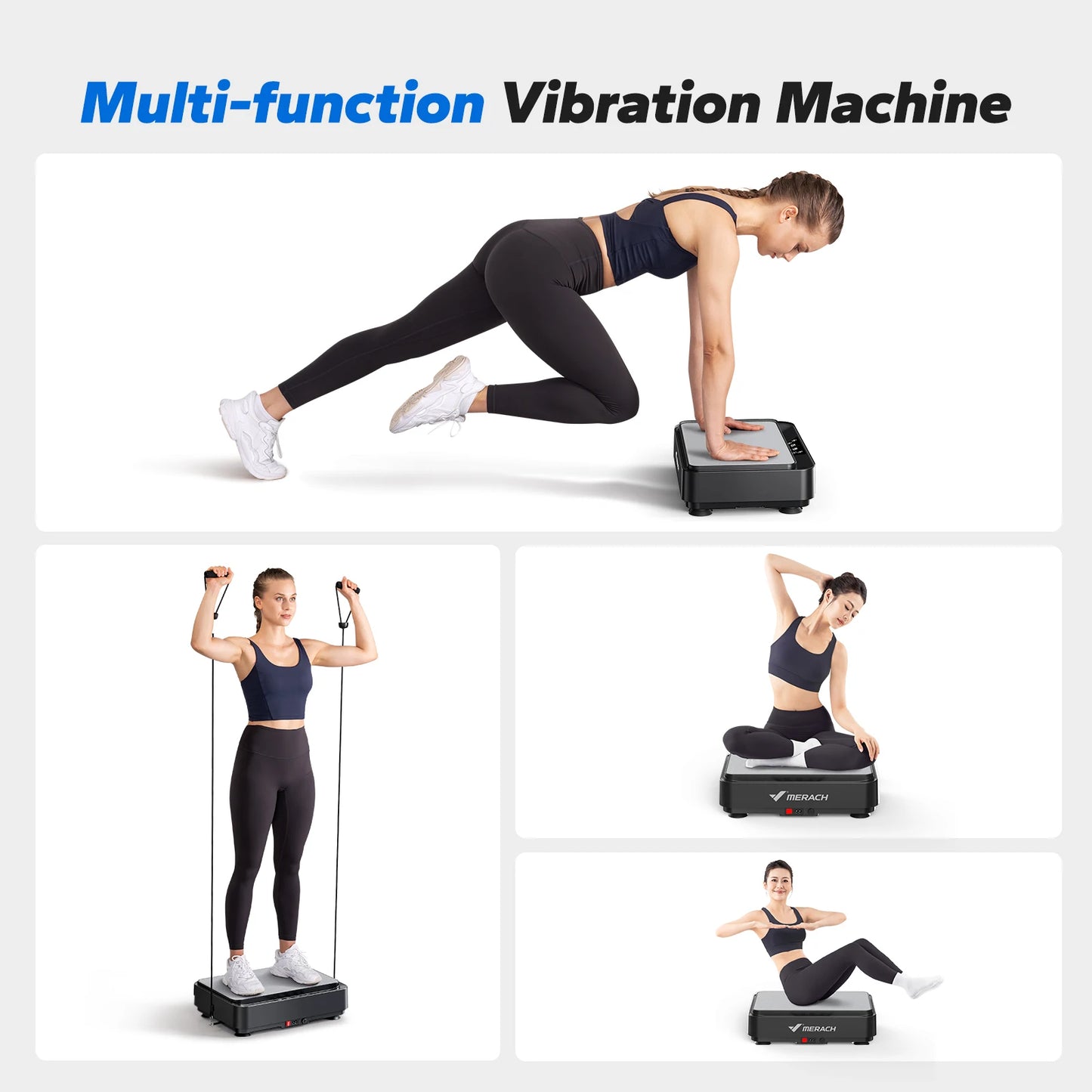 Vibration Plate Exercise Machine Vibration Plate for Lymphatic Drainage Relieve Pain