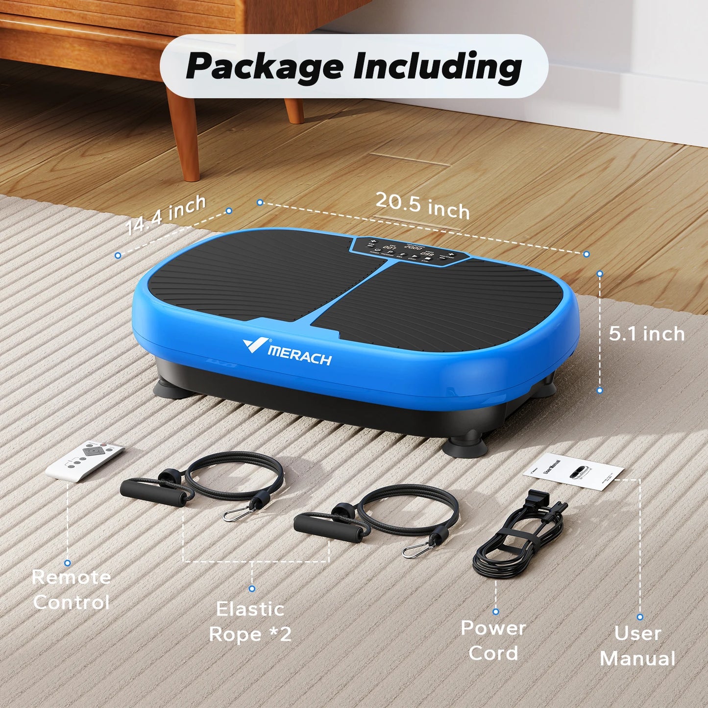 Vibration Plate Exercise Machine for Relieve Pain Help Fat Burning&Weight Loss Exercise Fit