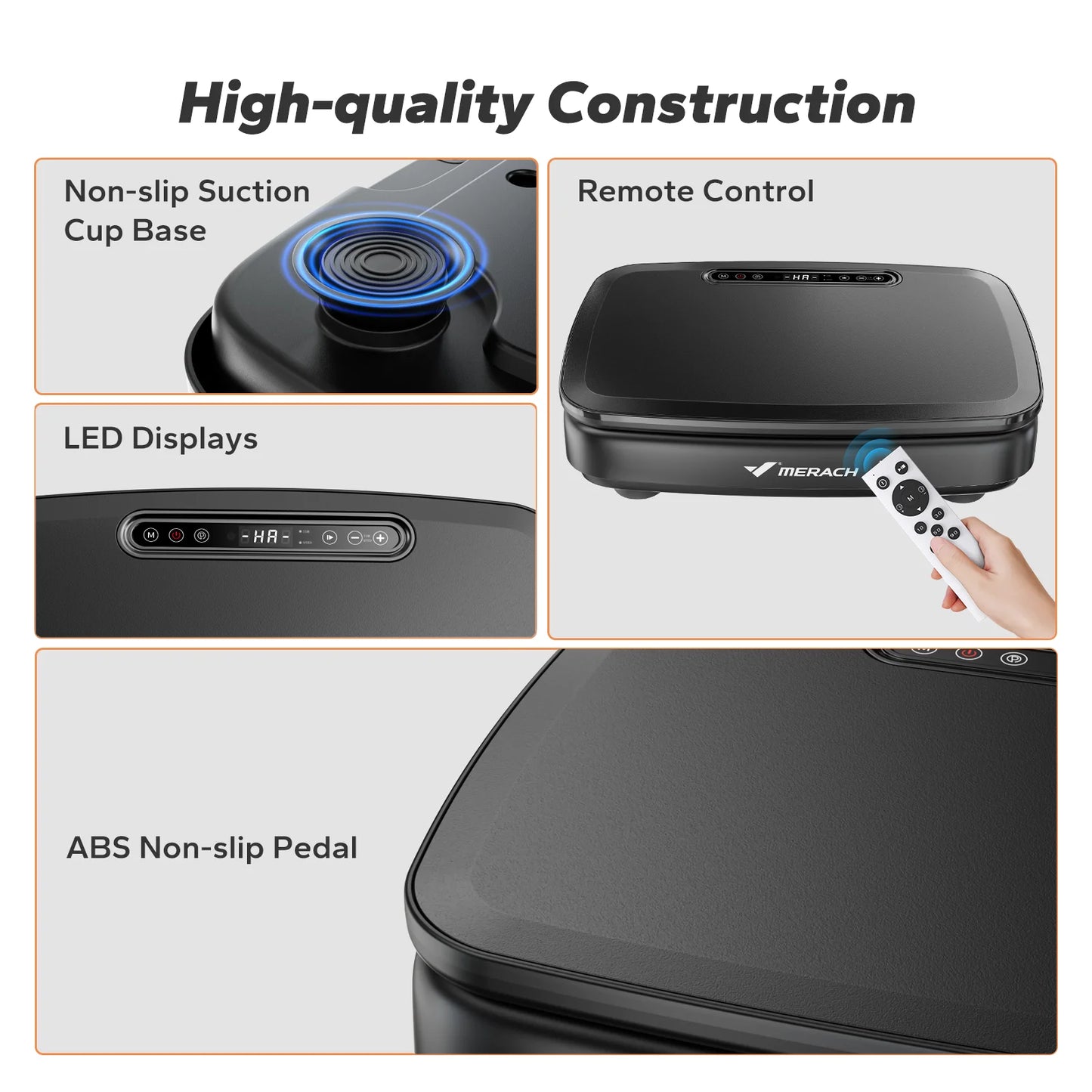Vibration Plate Exercise Machine Vibration Plate for Relieve Pain Help Sleep Fat Burning & Weight Loss