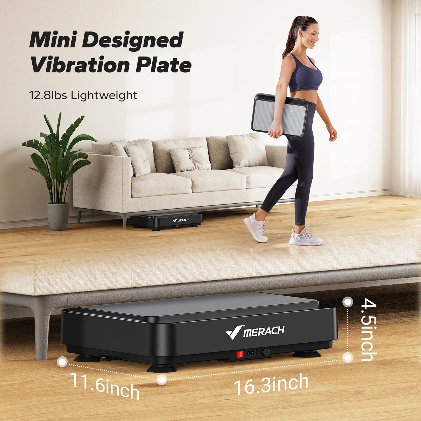 Vibration Plate Exercise Machine Vibration Plate for Lymphatic Drainage Relieve Pain