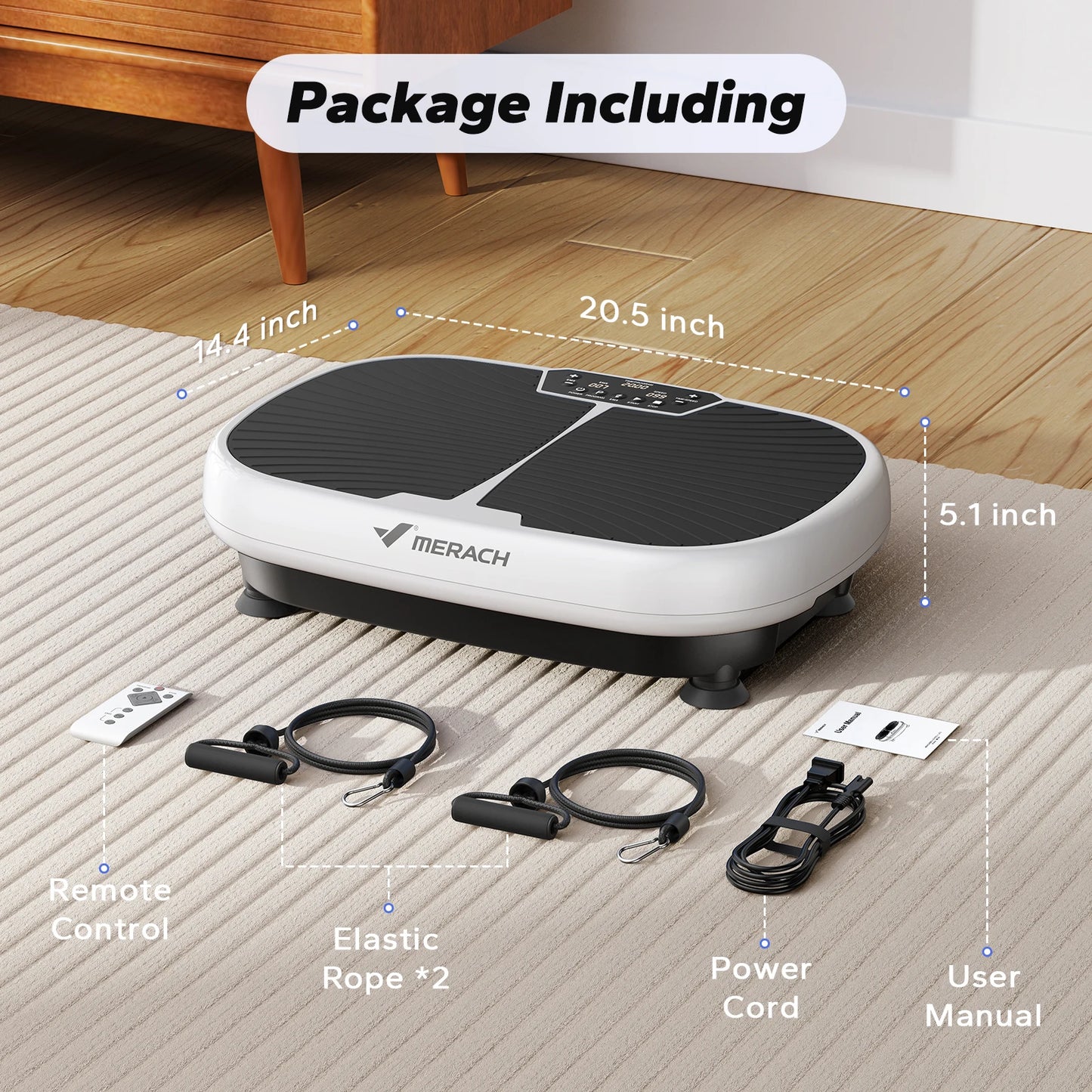 Vibration Plate Exercise Machine for Relieve Pain Help Fat Burning&Weight Loss Exercise Fit