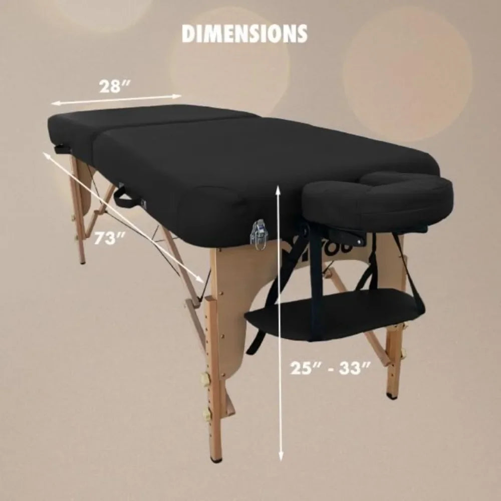 Professional Portable Massage Table/Bed with Luxury Cushion