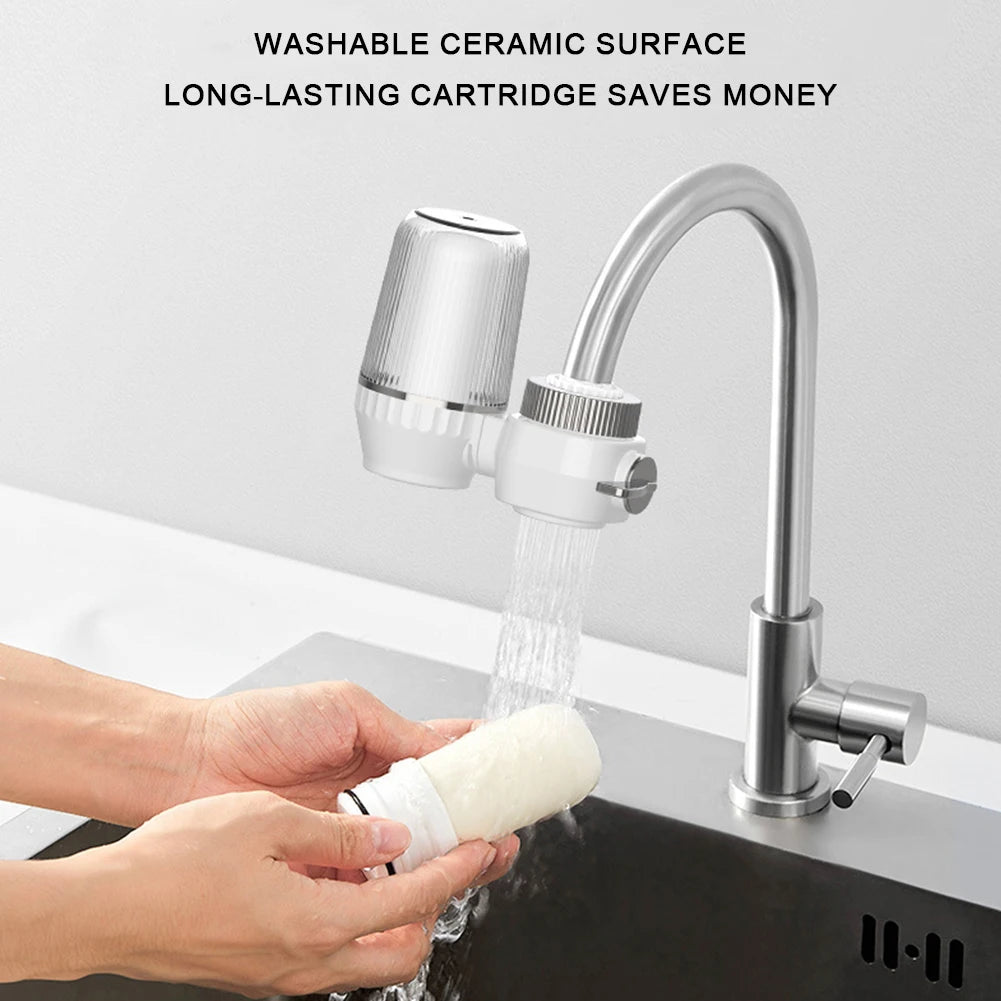 Kitchen Tap Faucet Water Filter Purifier System Rust Bacteria Removal Water Filter for Home Daily Use