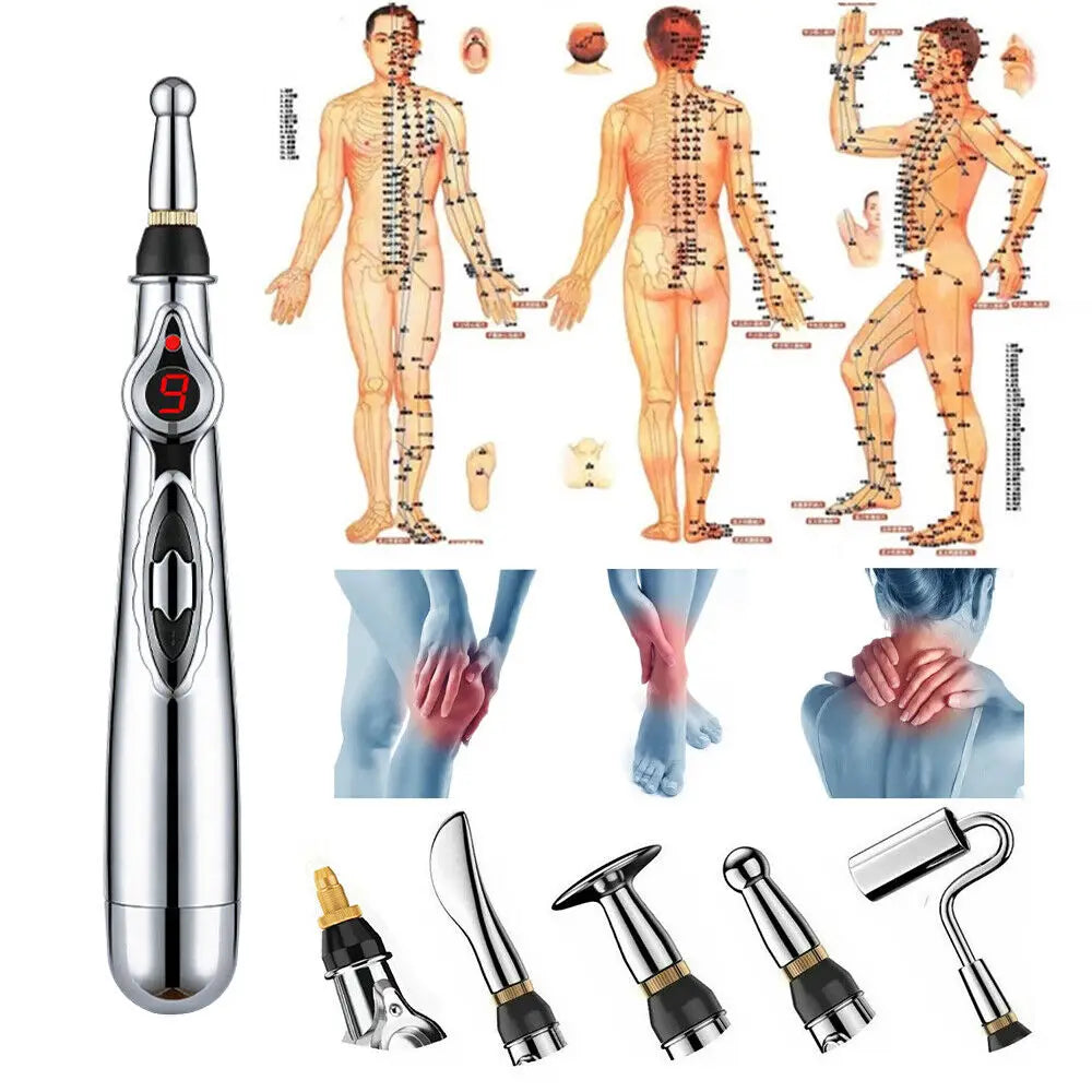 Therapy Electronic Acupuncture Pen Meridian Energy Heal Massage