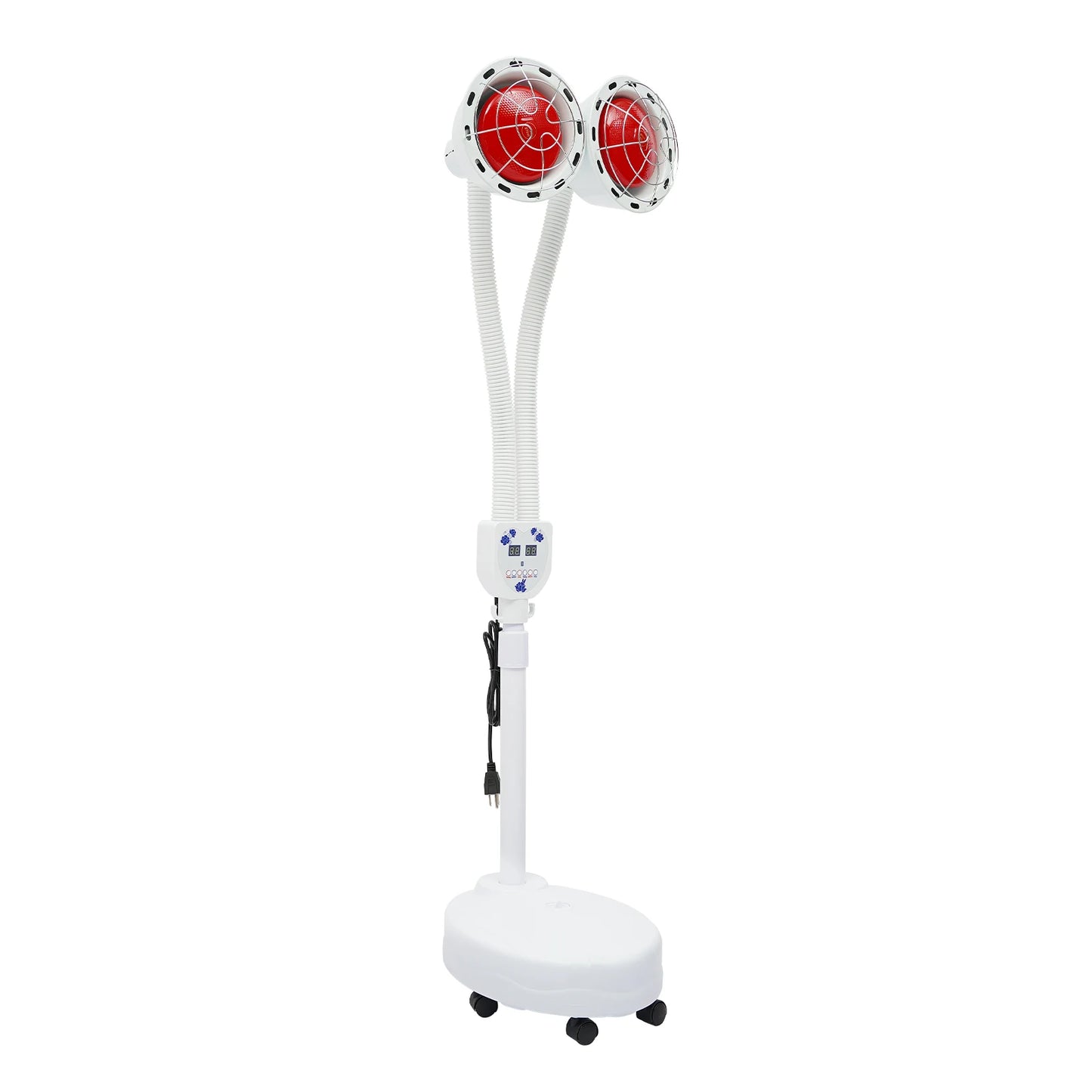 Infrared Light Therapeutic Lamp Single/Double Head Electric Heating Lamp Adjustable Pain Relief