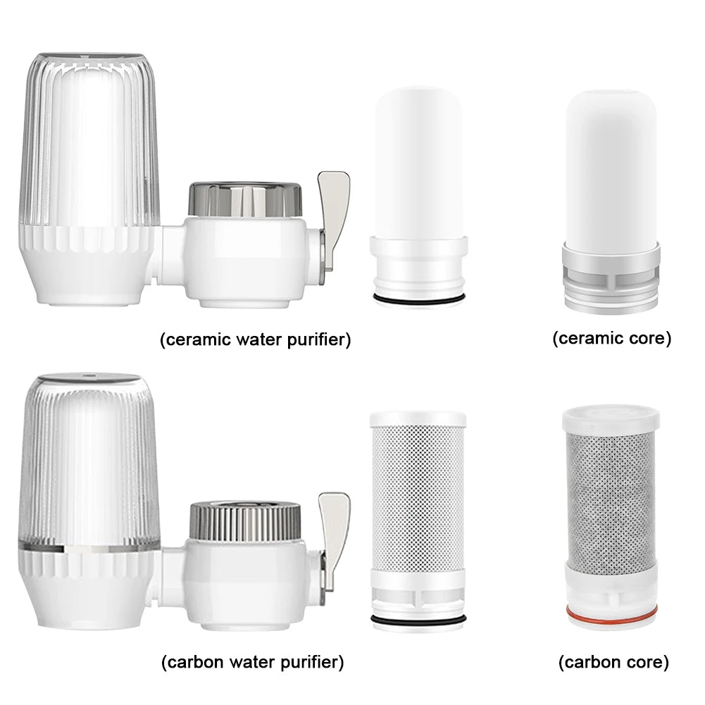 Kitchen Tap Faucet Water Filter Purifier System Rust Bacteria Removal Water Filter for Home Daily Use