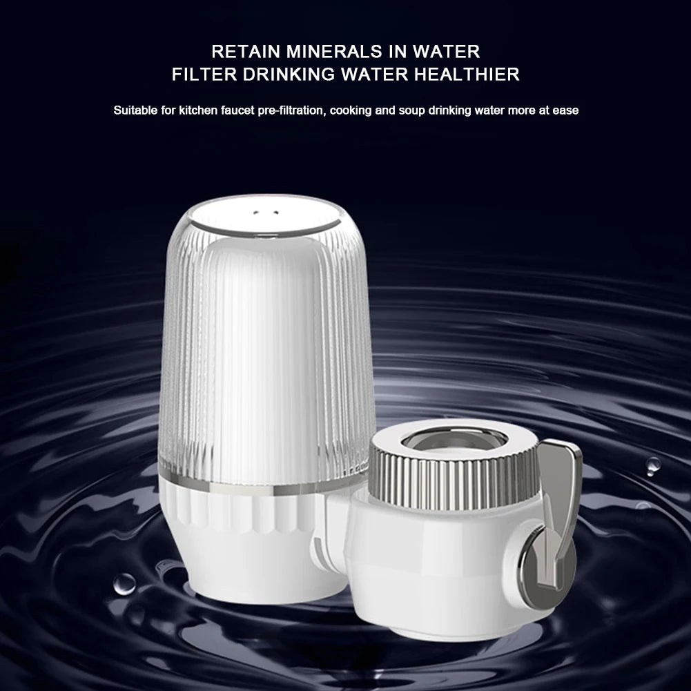 Kitchen Tap Faucet Water Filter Purifier System Rust Bacteria Removal Water Filter for Home Daily Use