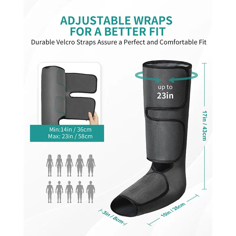 Leg Massager Air Compression for Blood Circulation and Relaxation
