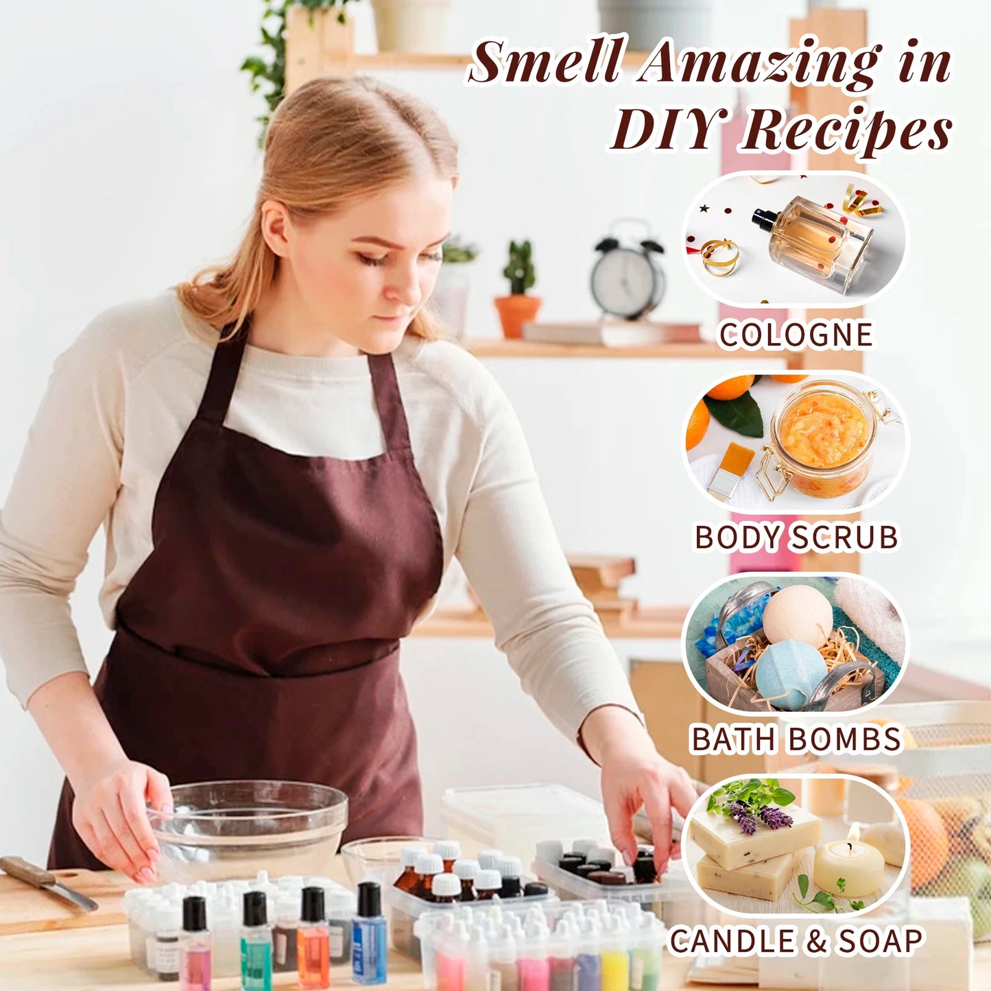 Fragrance Oils Set-Nature Theme, Aromatherapy,Diffuser,Humidifier,Candles