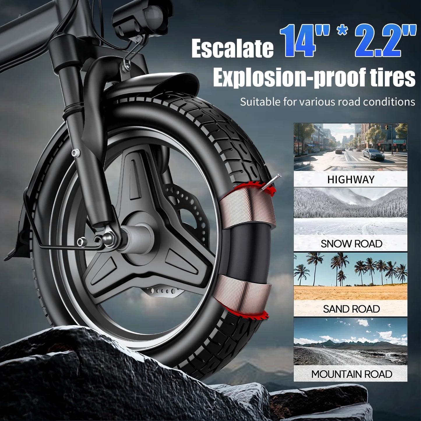 Electric Bike for Adults, Removable Battery, 20MPH 35 Miles Ebikes for Women Men