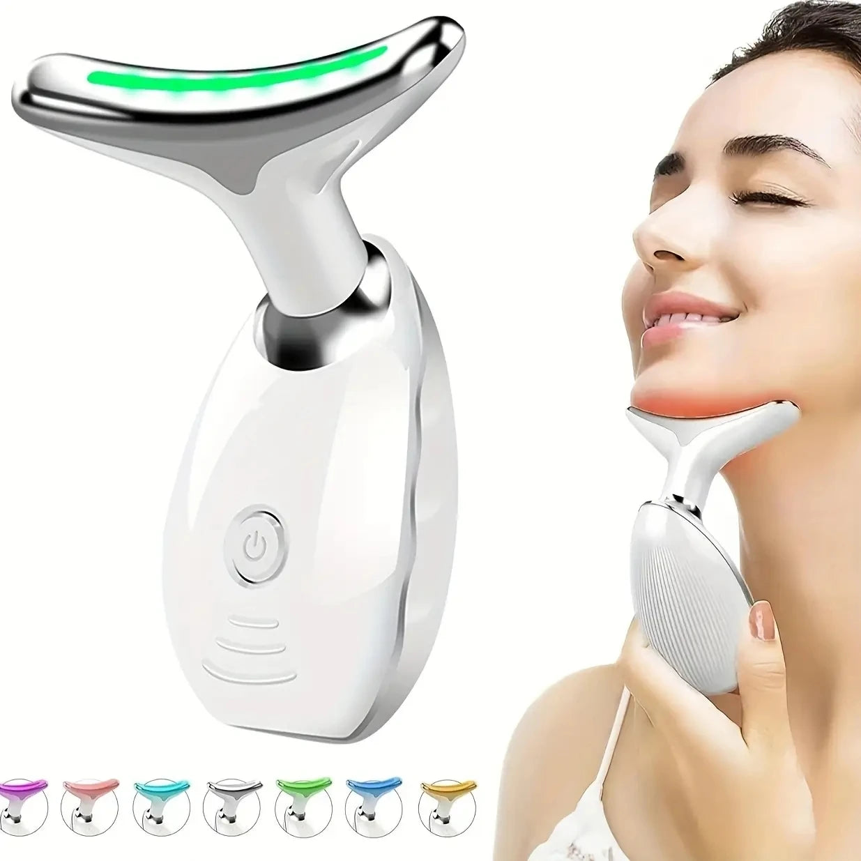 Vibrating Neck Device Beauty Gift, neck and face skin massager