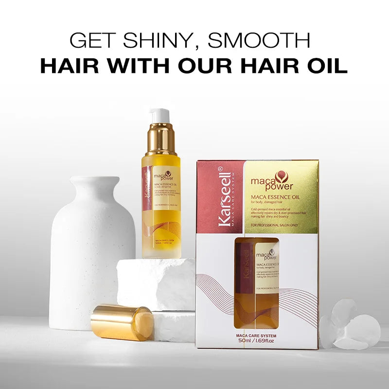 Moroccan Argan Oil for Hair Healing Cold Pressed Weightless Hair Serum for Dry Damaged Hair