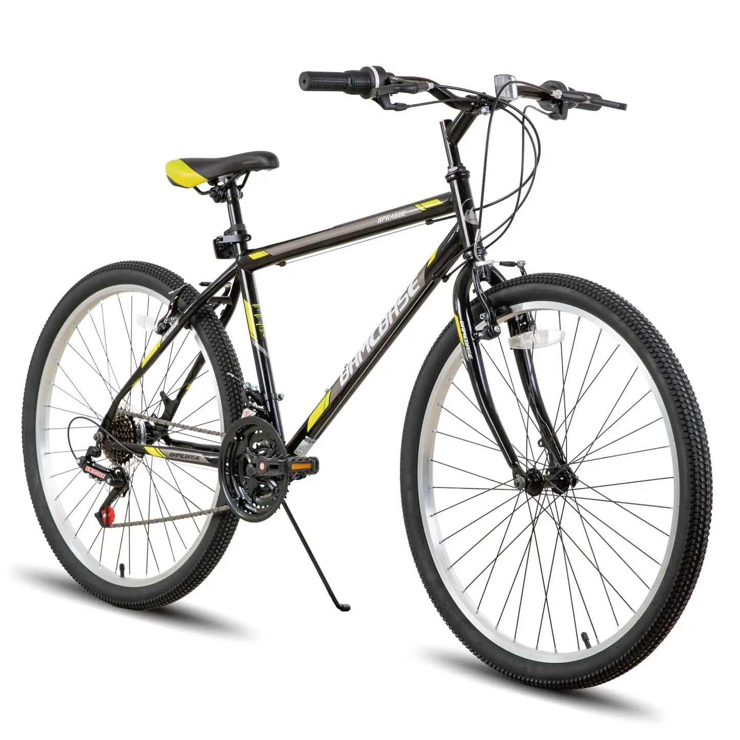 24 26 inch Mountain Bike for Men Women, 21 Speeds High-Carbon Steel Frame, Sport Cycling for Adult
