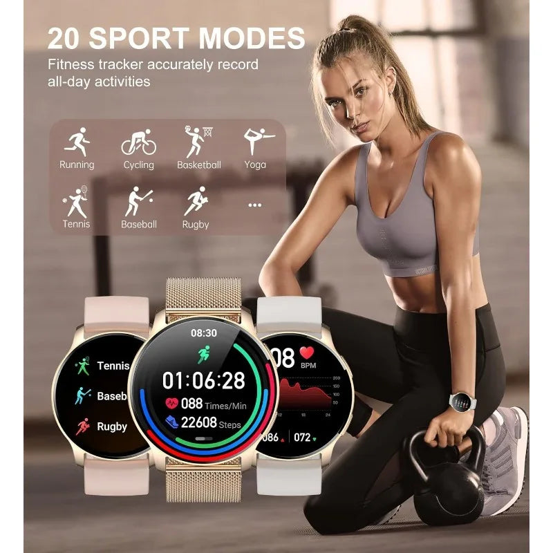 Smart Watch for Women Fitness Tracker for Android
