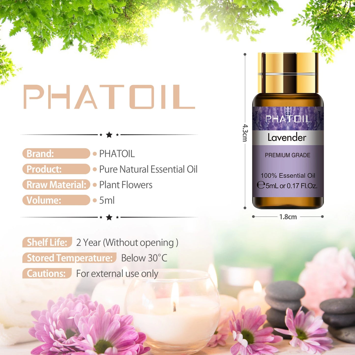 Essential Oils Set Natural Plant Aroma Essential Oils Diffuser