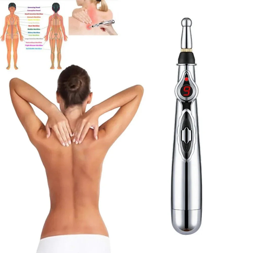 Therapy Electronic Acupuncture Pen Meridian Energy Heal Massage