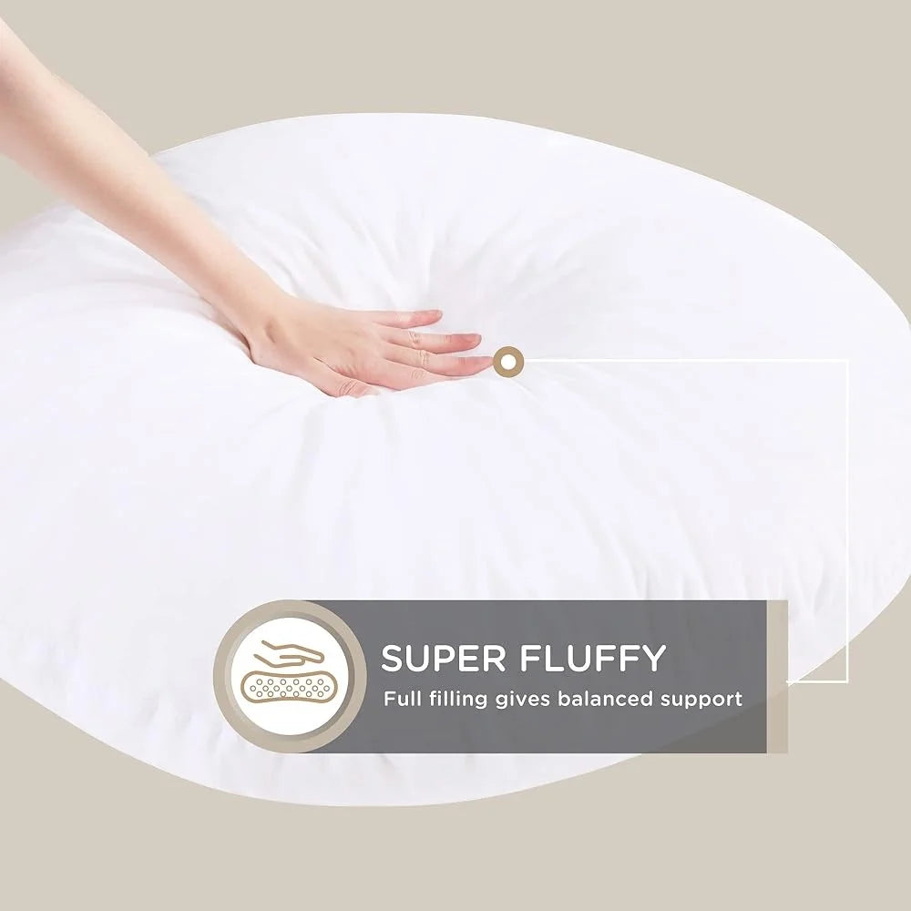 Large Round Floor Pillow Insert Thick Memory Foam Meditation Cushion Comfortable Seating Meditation Yoga Gift Unpacking