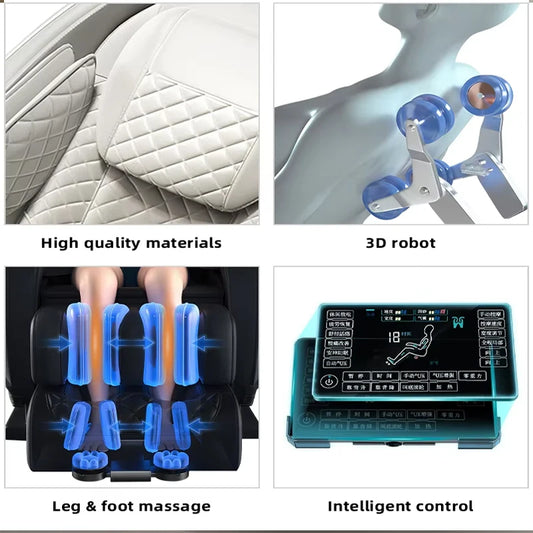 Airbag Zero Gravity full body Massage Chair Home/Office Foot Roller