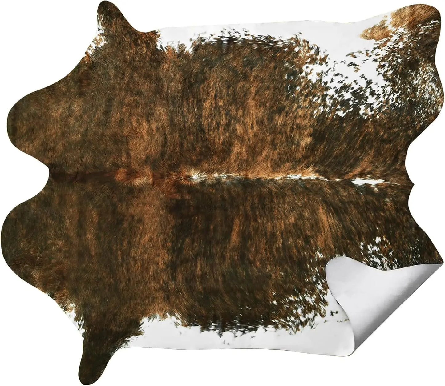 Fur Animal Cow Hide Carpet,Sturdy Cow Print Rugs, Western Decor