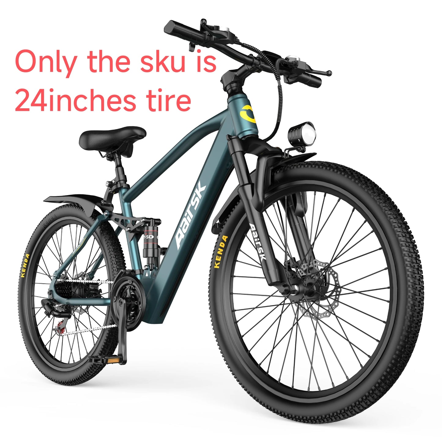E bike Adults 26/24 Inch Tires Electric Bicycle Shimano 21-Speed City E Bikes Mountain