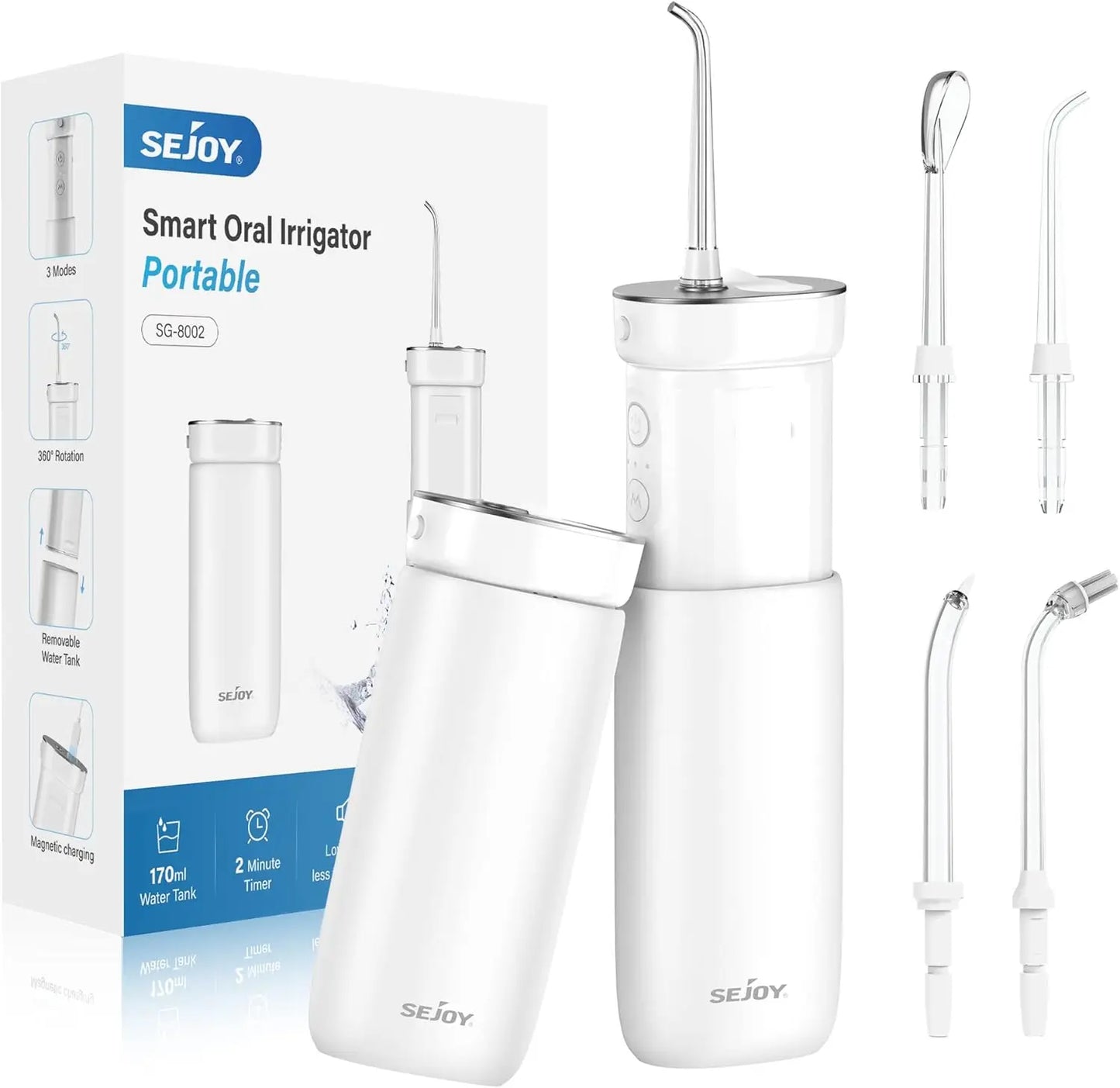 Dental Mouth Washing Machine Travel Portable Water Flosser Teeth Whitening