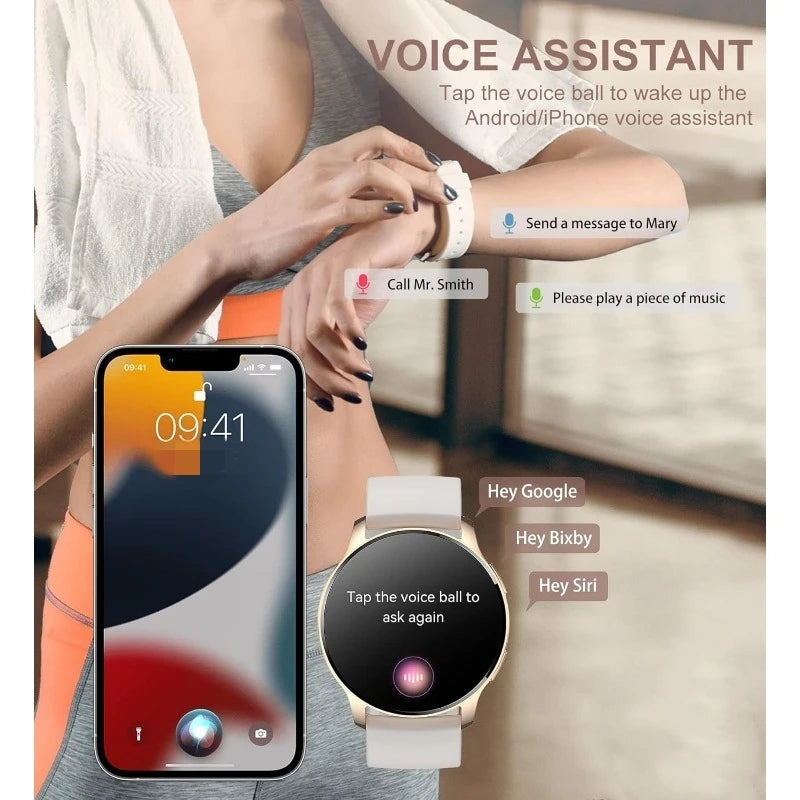 Smart Watch for Women Fitness Tracker for Android