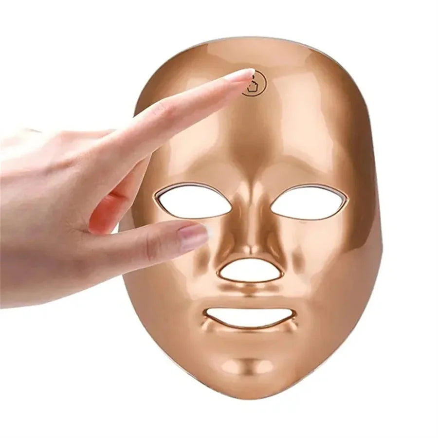 Beauty Mask for Women - USB Rechargeable, Touch Control Facial Care Device