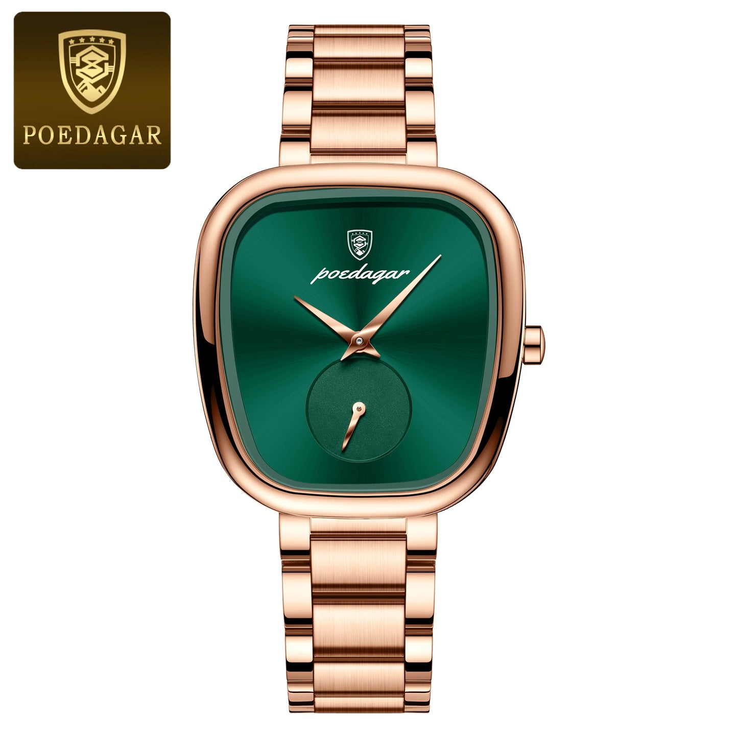 Luxury Watch for Woman Waterproof Stainless Steel Quartz Ladies Watch