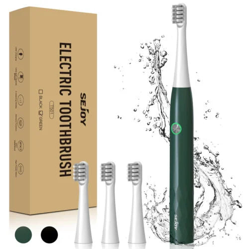 Sonic Electric Toothbrush for Adults Dental Rechargeable 5 Cleaning Modes