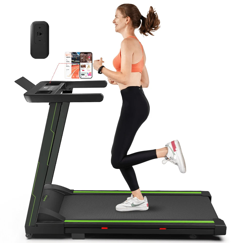 Treadmills Electric Remote Control Foldable Running Walkingpad for Home Portable