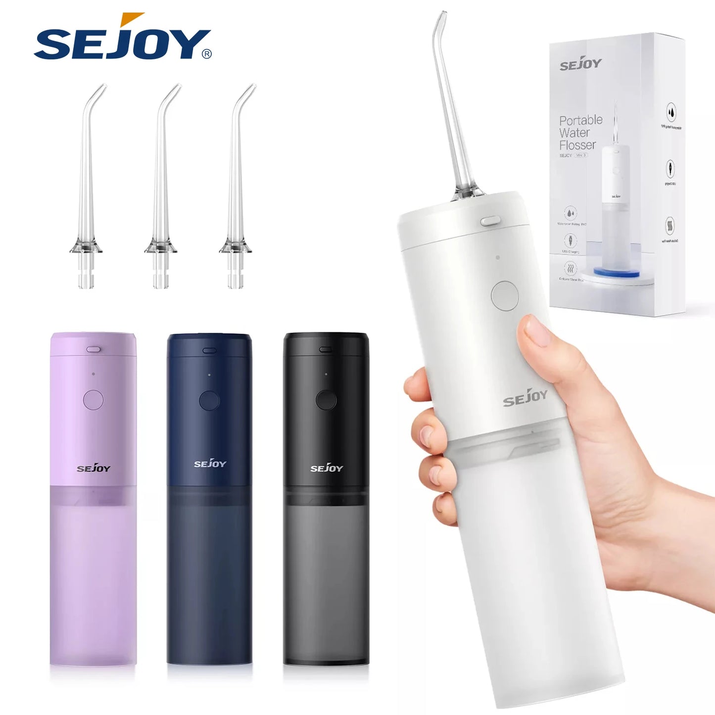 Dental Mouth Washing Machine Travel Portable Water Flosser Teeth Whitening