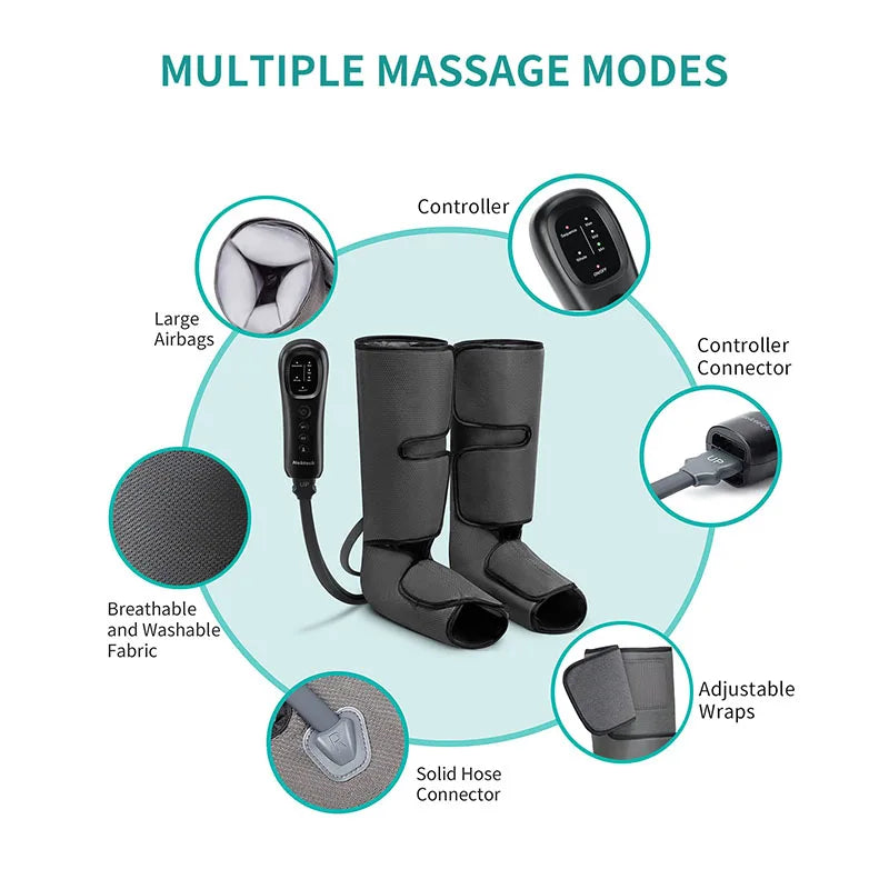 Leg Massager Air Compression for Blood Circulation and Relaxation
