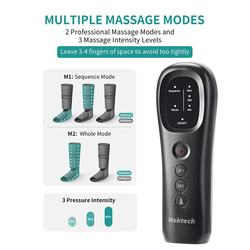 Leg Massager Air Compression for Blood Circulation and Relaxation