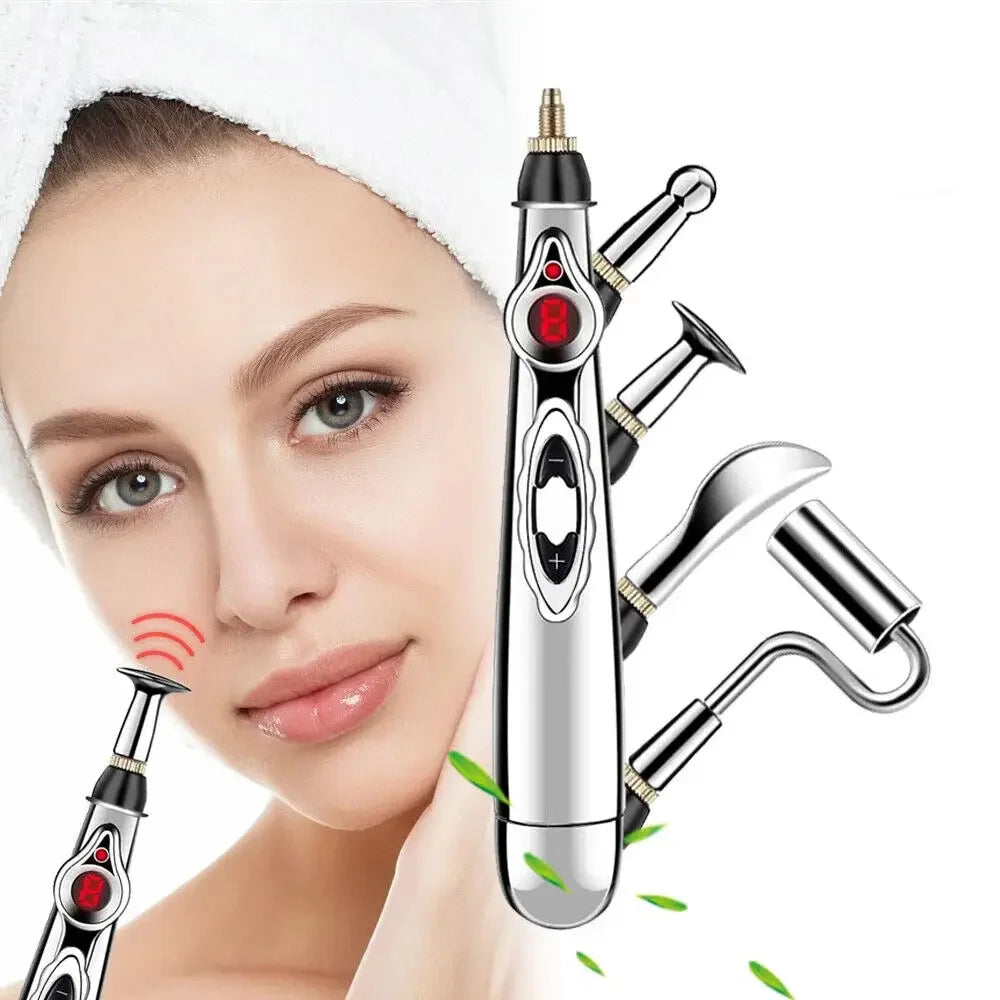 Therapy Electronic Acupuncture Pen Meridian Energy Heal Massage
