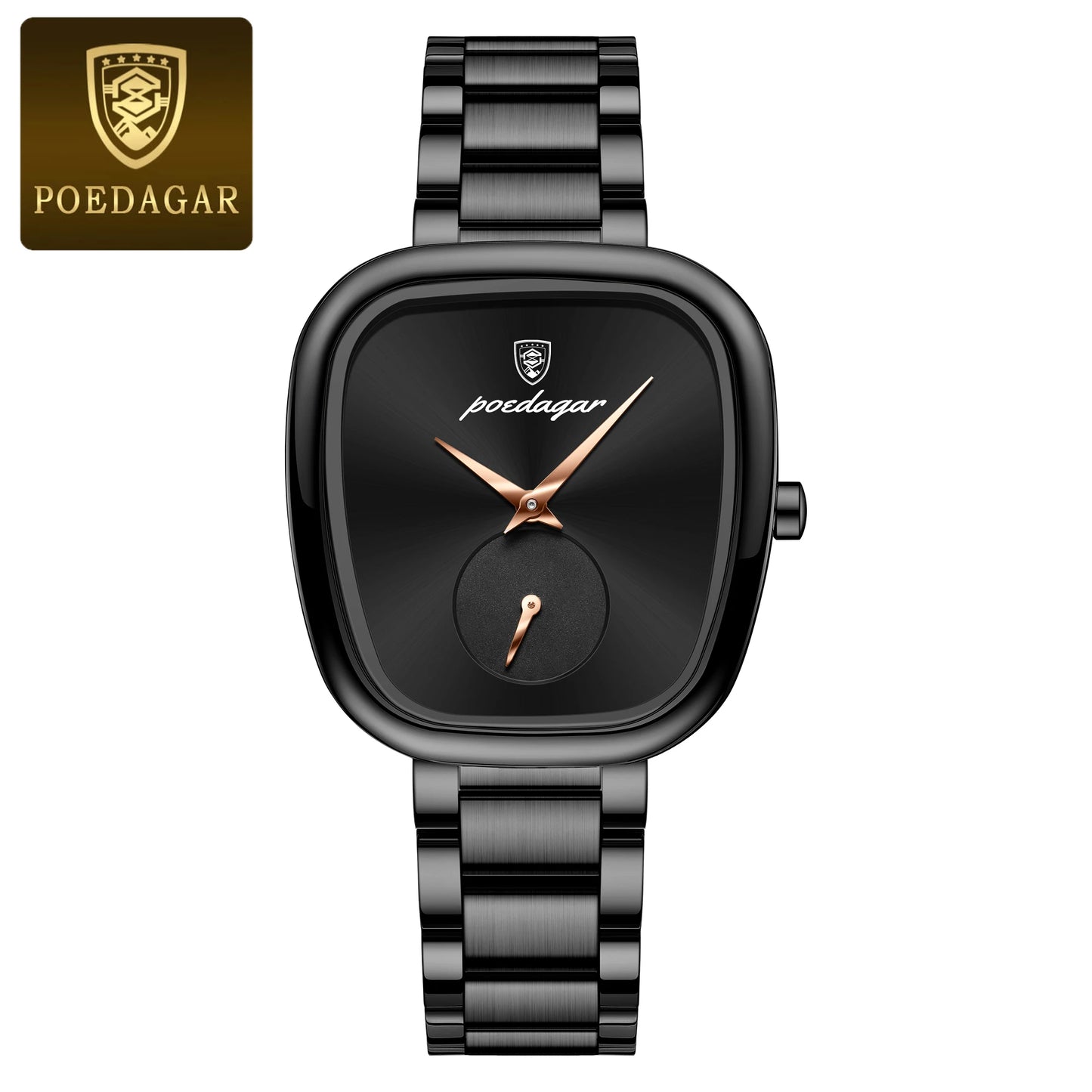 Luxury Watch for Woman Waterproof Stainless Steel Quartz Ladies Watch