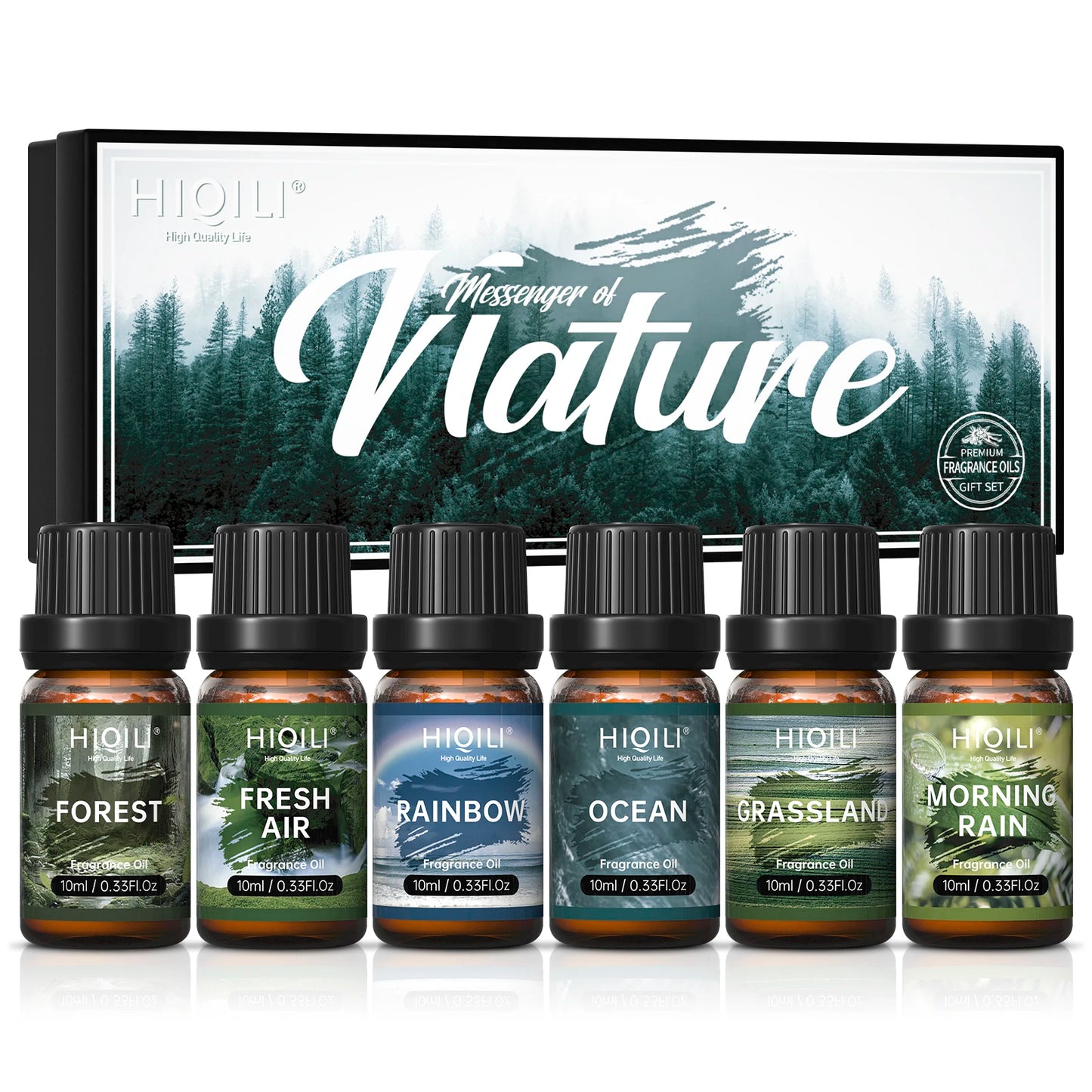 Fragrance Oils Set-Nature Theme, Aromatherapy,Diffuser,Humidifier,Candles