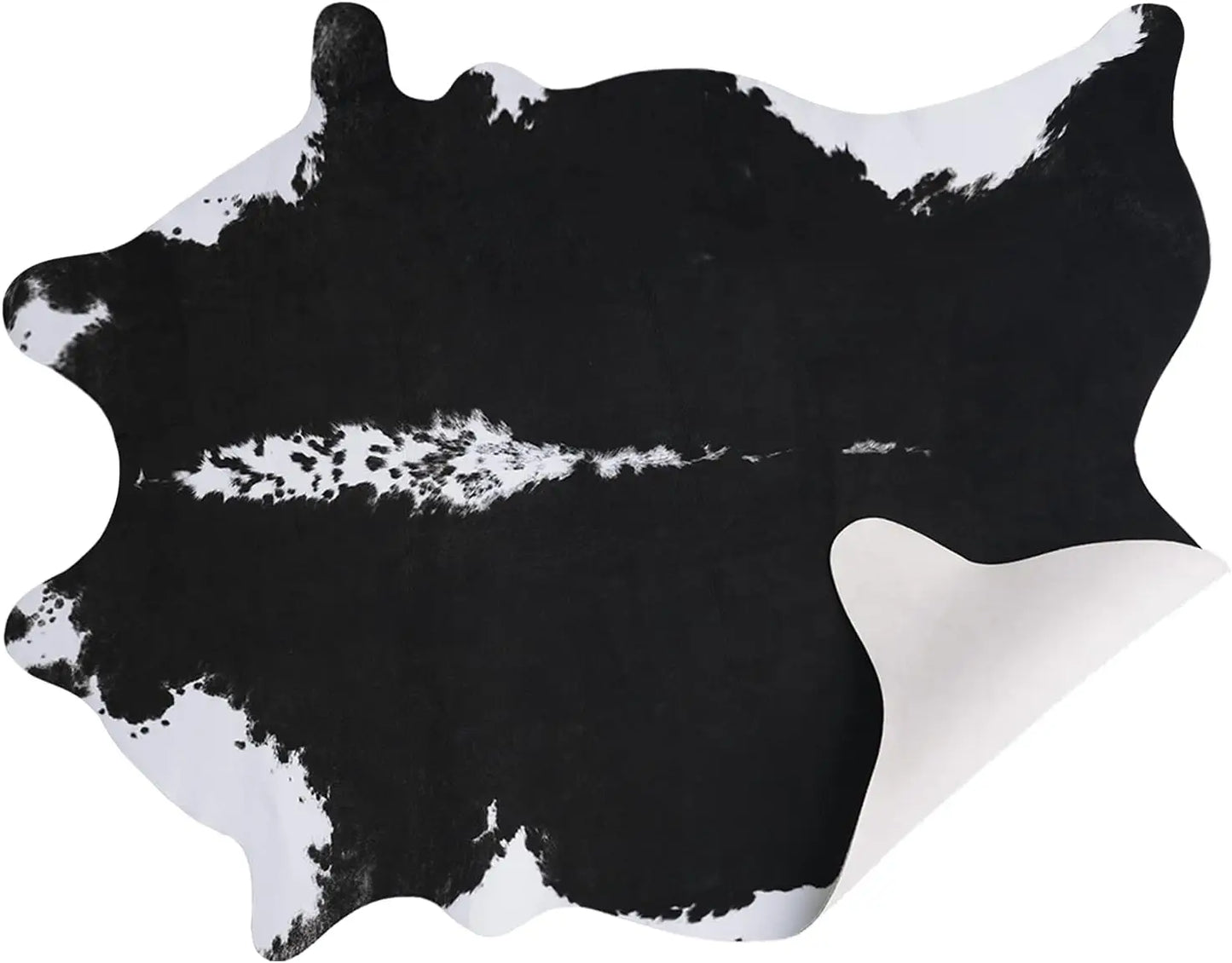 Fur Animal Cow Hide Carpet,Sturdy Cow Print Rugs, Western Decor