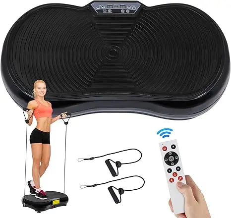 Vibration Plate Exercise Machine, Whole Body Workout Vibration Fitness Platform for Weight Loss, Toning Wellness, Home Gym Equi
