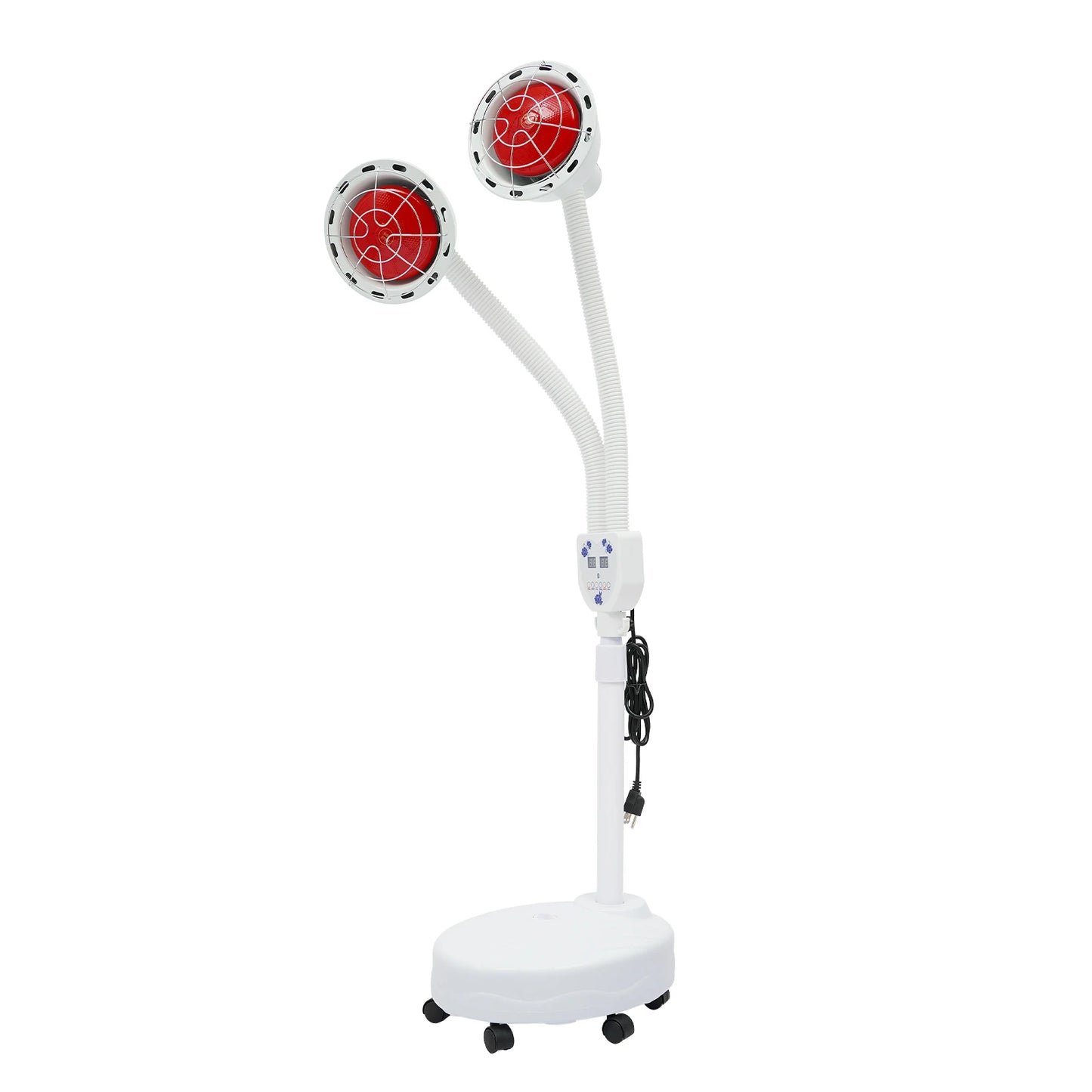 Infrared Light Therapeutic Lamp Single/Double Head Electric Heating Lamp Adjustable Pain Relief