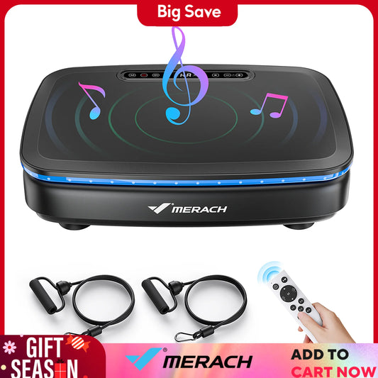 Vibration Plate Exercise Machine with Light Whole Body Workout