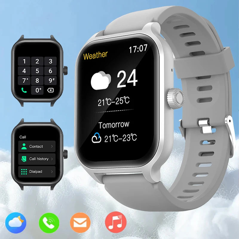 Smart watch, wireless calling/dial, multi-Sport mode, for iPhone/Andriod