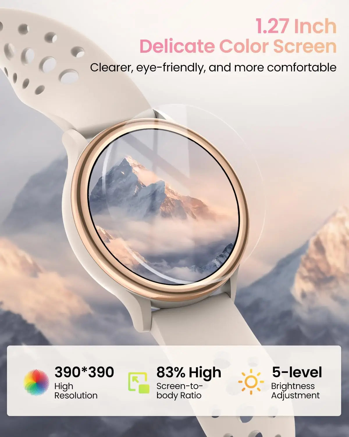 Smart Watches for Women, Fitness Tracker Smartwatch for iPhone ＆ Android