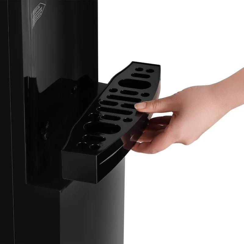 Water Coolers 5 Gallon Top Load,Hot/Cold Water Cooler Dispenser, Energy Saving Freestanding w Safety Lock