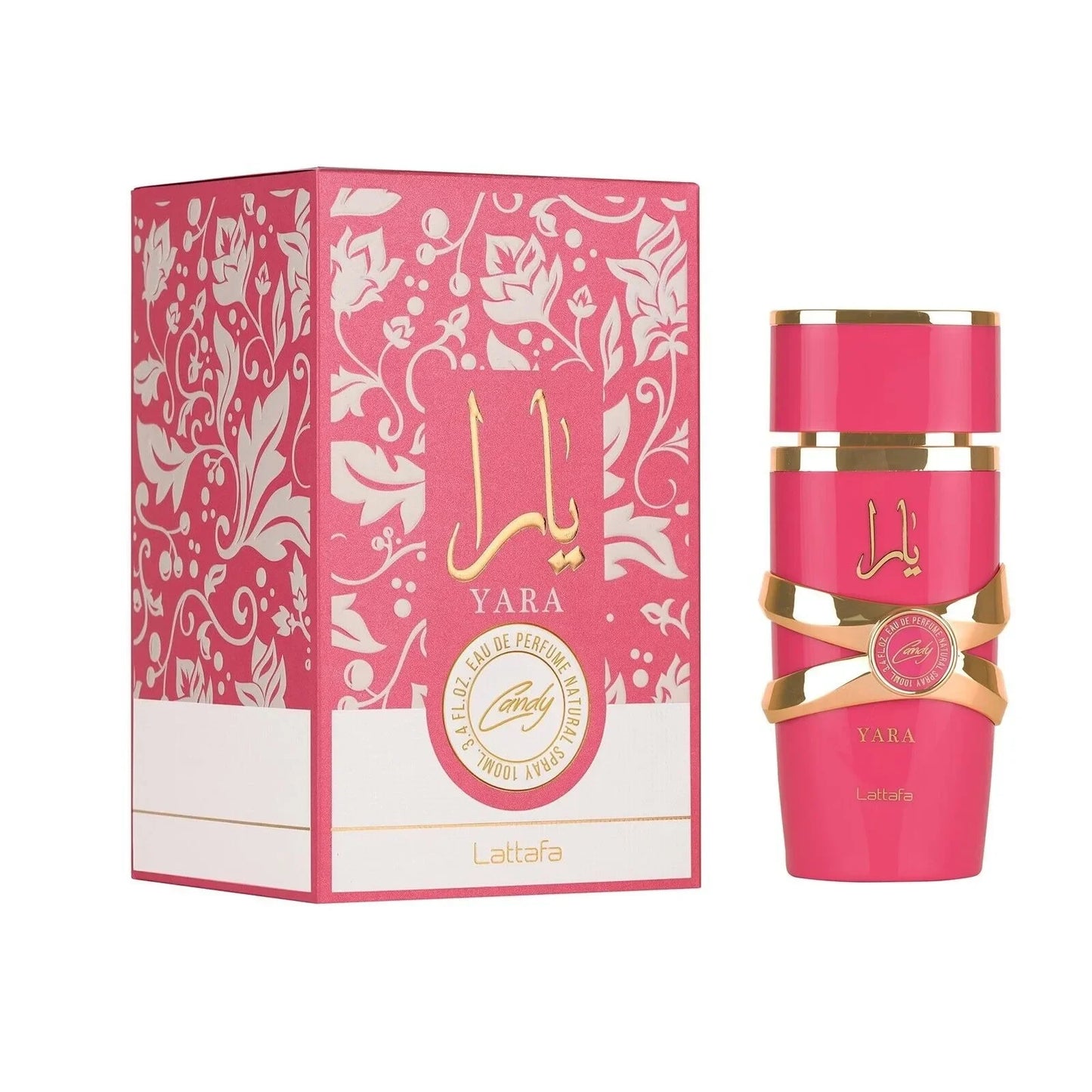 2 Piece Set for Women (3.4 Ounce Yara Eau De Parfum Spray)