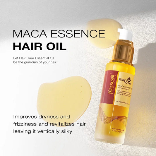 Moroccan Argan Oil for Hair Healing Cold Pressed Weightless Hair Serum for Dry Damaged Hair