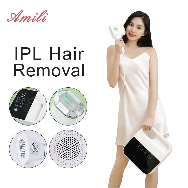 Laser Hair Removal Device  Beauty Salon Grade Home Hair Remover