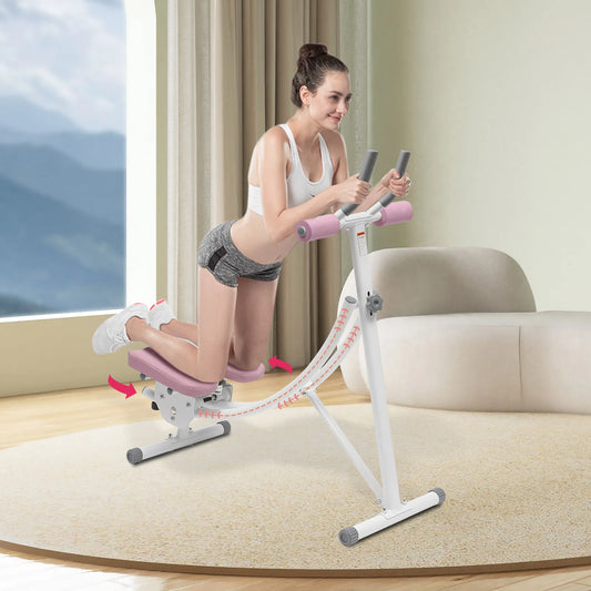 Weight Capacity, Foldable, Core & Abdominal Exercise Fitness Equipment for Home Gym