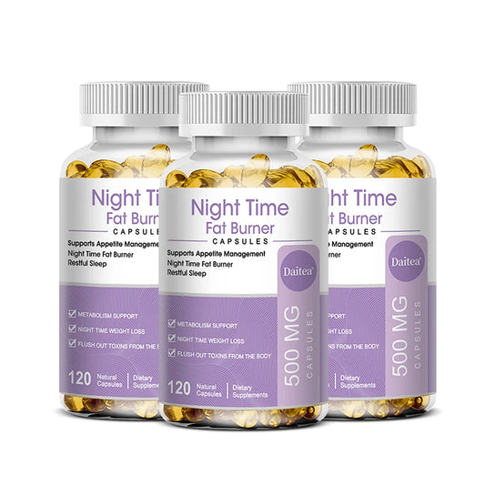 Night Time Fat Burner, for Men and Women, Weight Management, Healthy Sleep