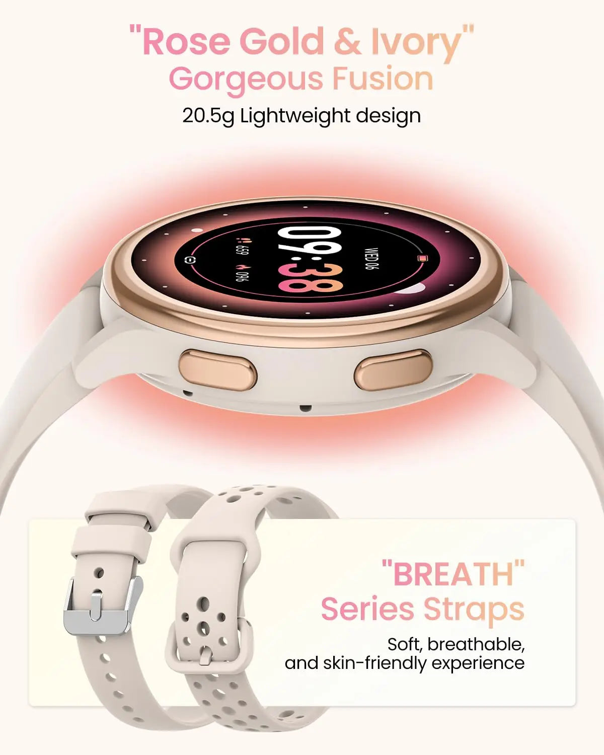 Smart Watches for Women, Fitness Tracker Smartwatch for iPhone ＆ Android